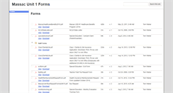 Desktop Screenshot of forms.massac.org
